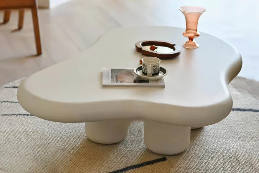 Cloud-Shaped Coffee Table